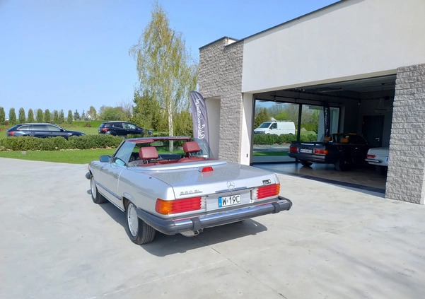 Mercedes-Benz SL cena 140000 przebieg: 280000, rok produkcji 1987 z Bielawa małe 704